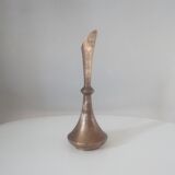 Vintage solid brass soliflore vase