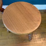 Pair of low tripod stools