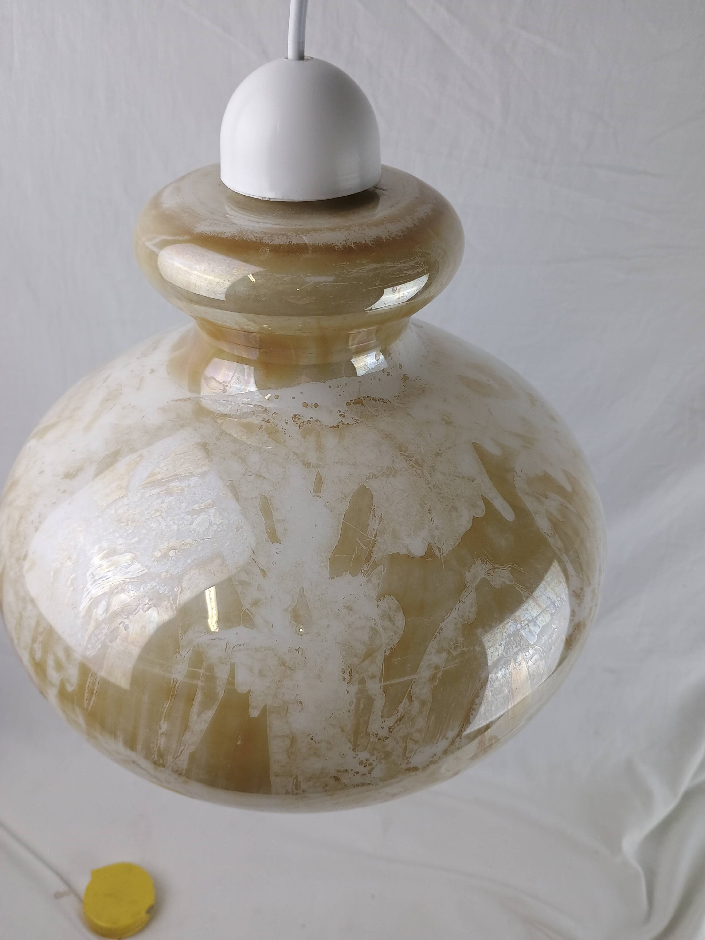 Vintage Murano pendant by Carlo Nason for Mazzega 1960-1970