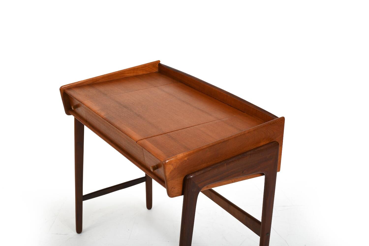 Fine Danish Vanity Table or Desk in Teak