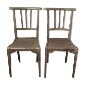 Paire de chaises bistrot