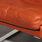 Congnac Leather COR SWING Lounch Chair whit Otterman By Adolf & Schöpfer 19