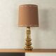 1970s Glass Table Lamp