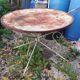 Garden table wrought iron Montmartre