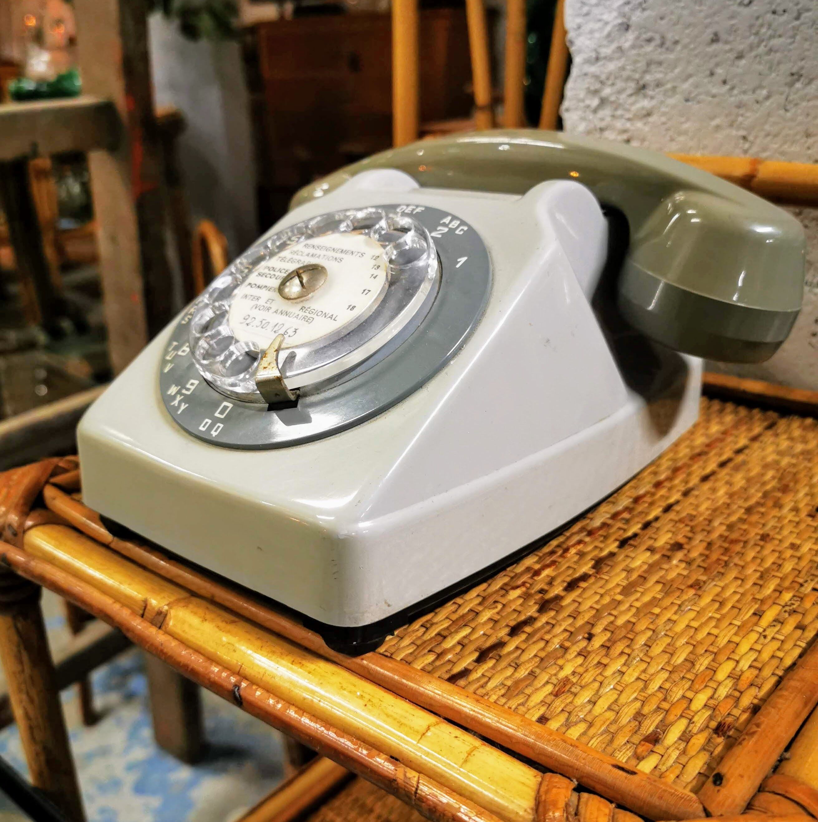 Vintage dial phone