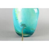 Lamp with glass paste base sign