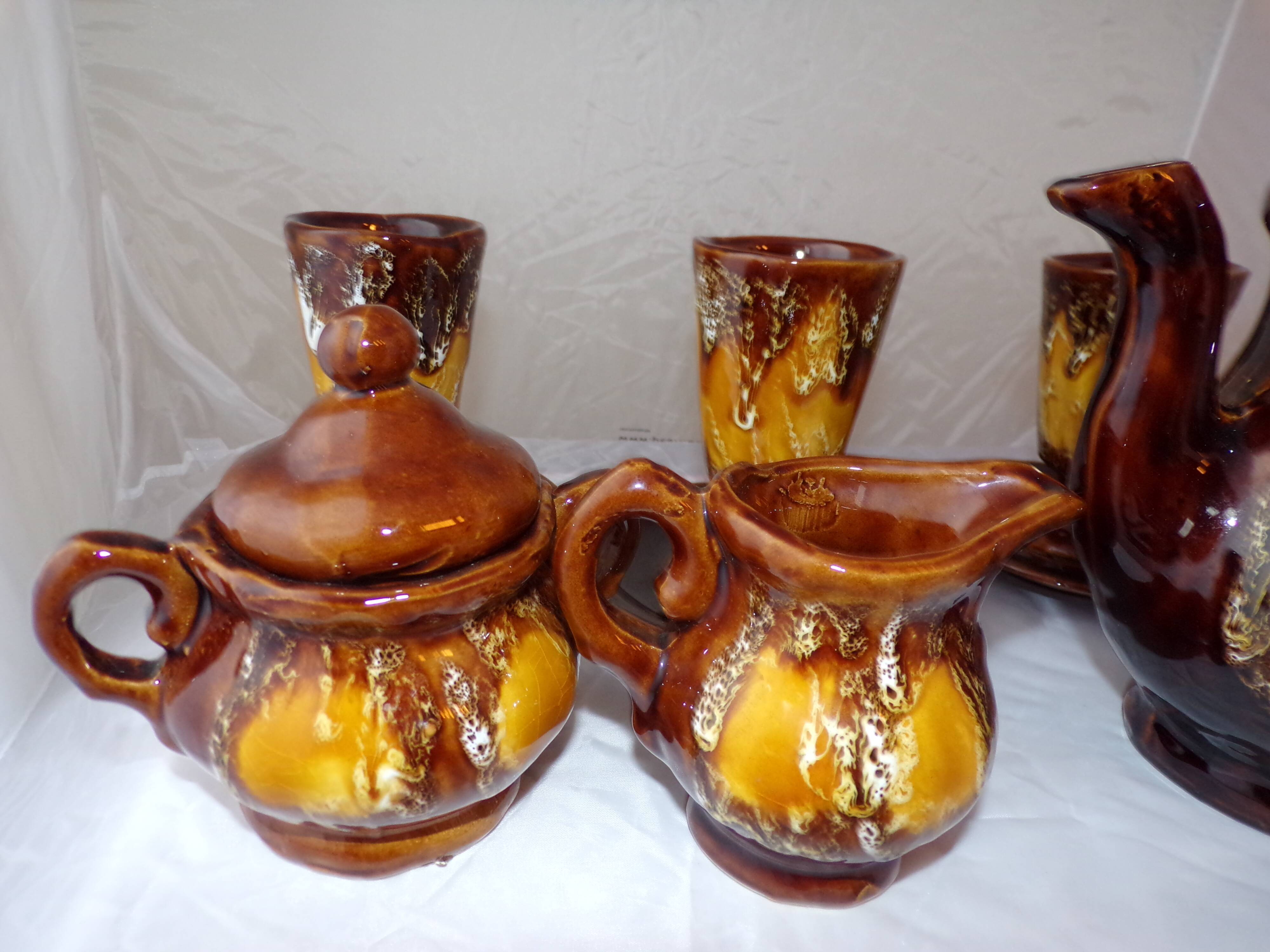 Service has coffee Vallauris mazagran