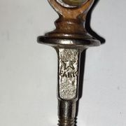 Upholstery handle in steel 1930s