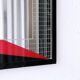 Eugenio Carmi Art Mirror, Memphis Style, Italian Collectible Design 70's