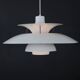 The real Danish stuff - PH5 pendant - original white color - Louis Poulsen - Poul Henningsen -
