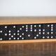 Wooden domino game