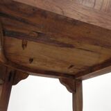 Set of 2 teak corner chairs, 1980s