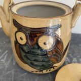 Glazed ceramic teapot, 1980s