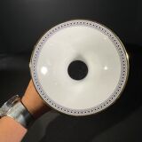 Vase by endre szasz for hollohaza hungary, golden porcelain, 1970s