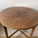 Old round side table