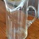 Pichet vintage original/verre soufflé