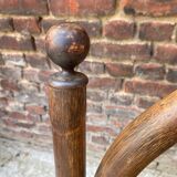 Bamboo armchair and adult canning