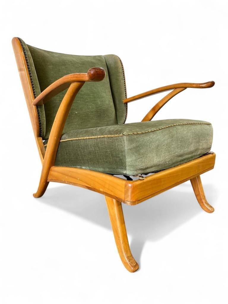 Vintage armchair / single-seater armchair / club armchair knoll antimott