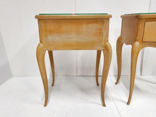 Paire de chevets 1940 vintage