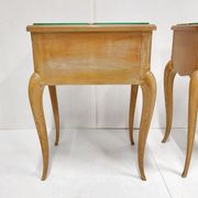 Pair of vintage 1940 bedside tables