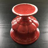 Medici style burgundy vase