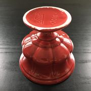 Vase style Médicis burgundy