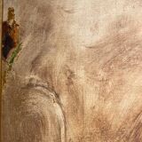 Abstract painting Miklos Bokor
