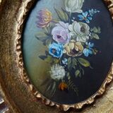 Oil paint on copper.