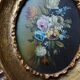 Oil paint on copper.