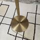 Brass Floor Lamp with Swivel Arm, Germany