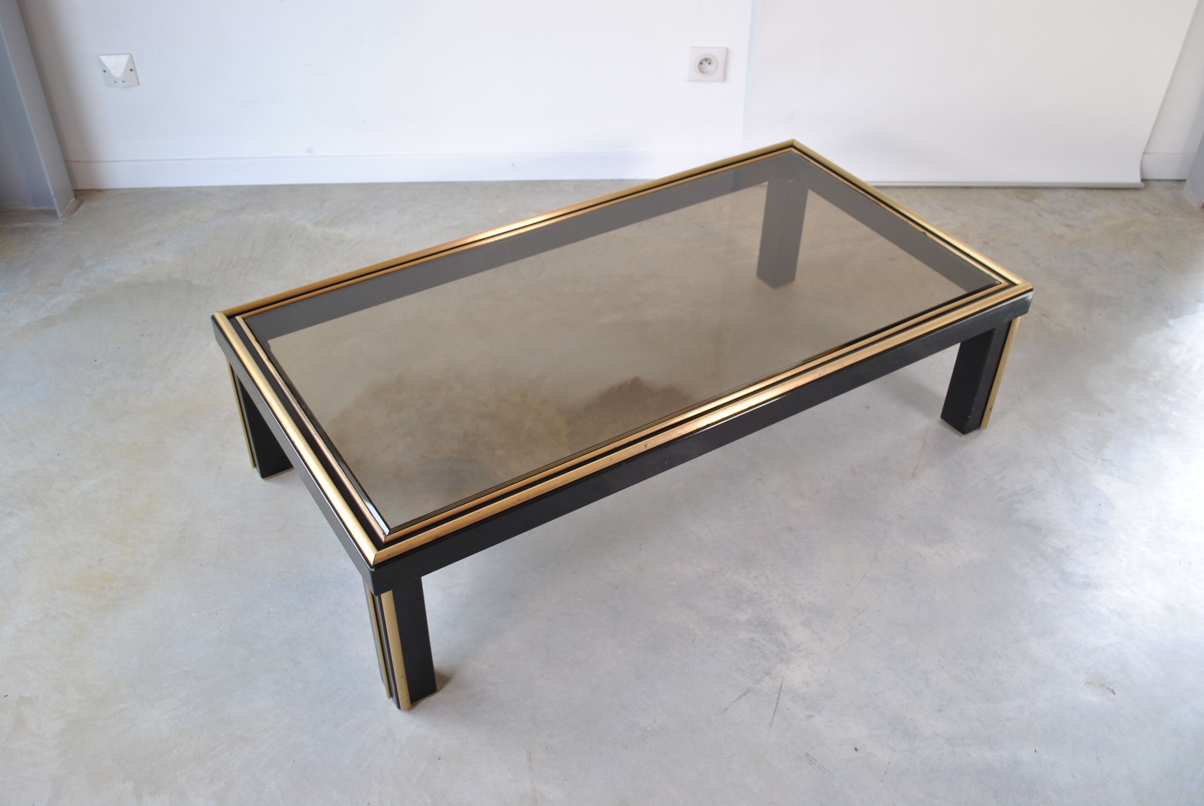 Table basse années 80