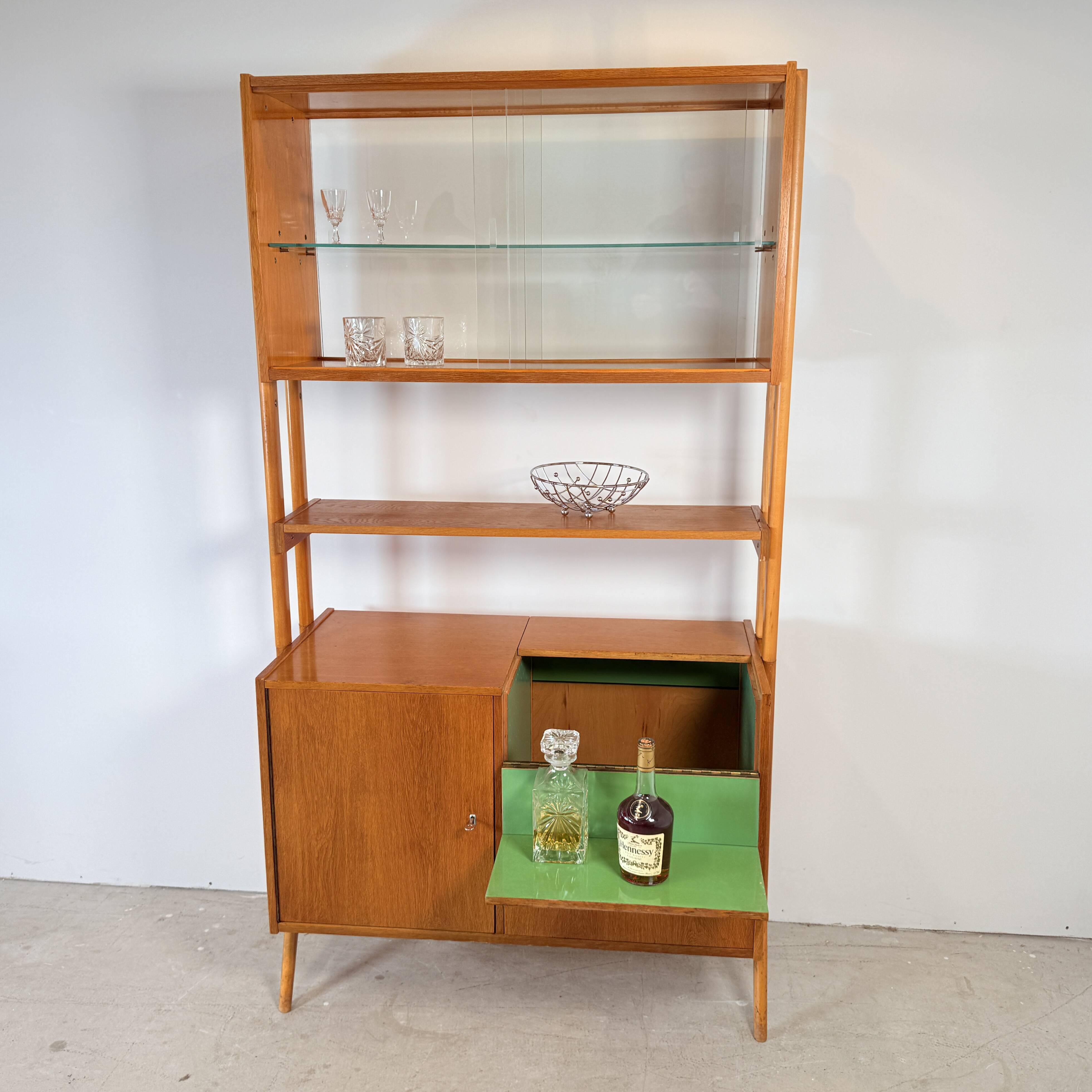 Vintage modular bar cabinet Monti300, František Jirák