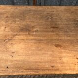 Antique farmhouse table with 3 drawers