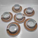 Set of 6 vintage cups