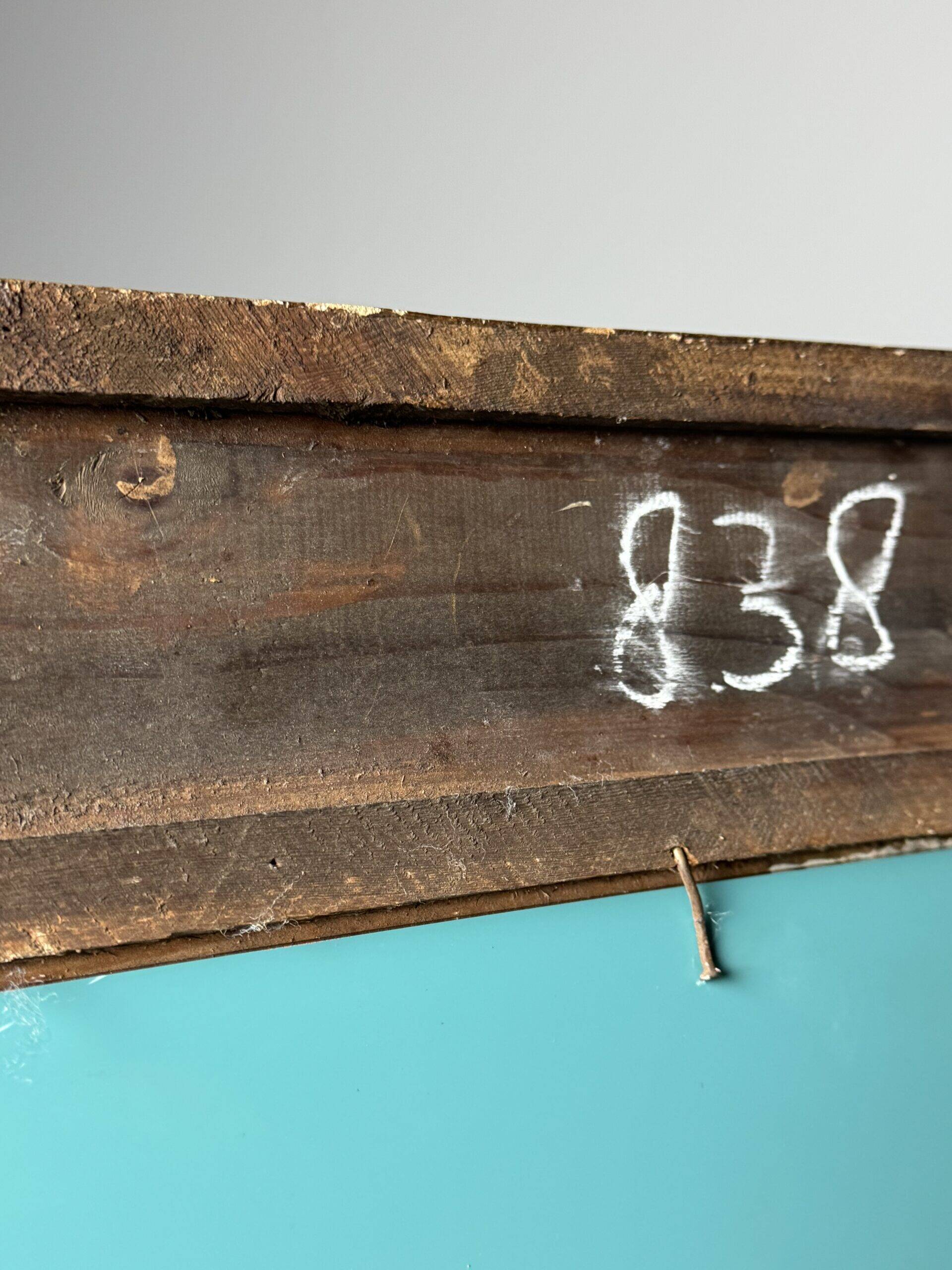 Large classic rural mirror