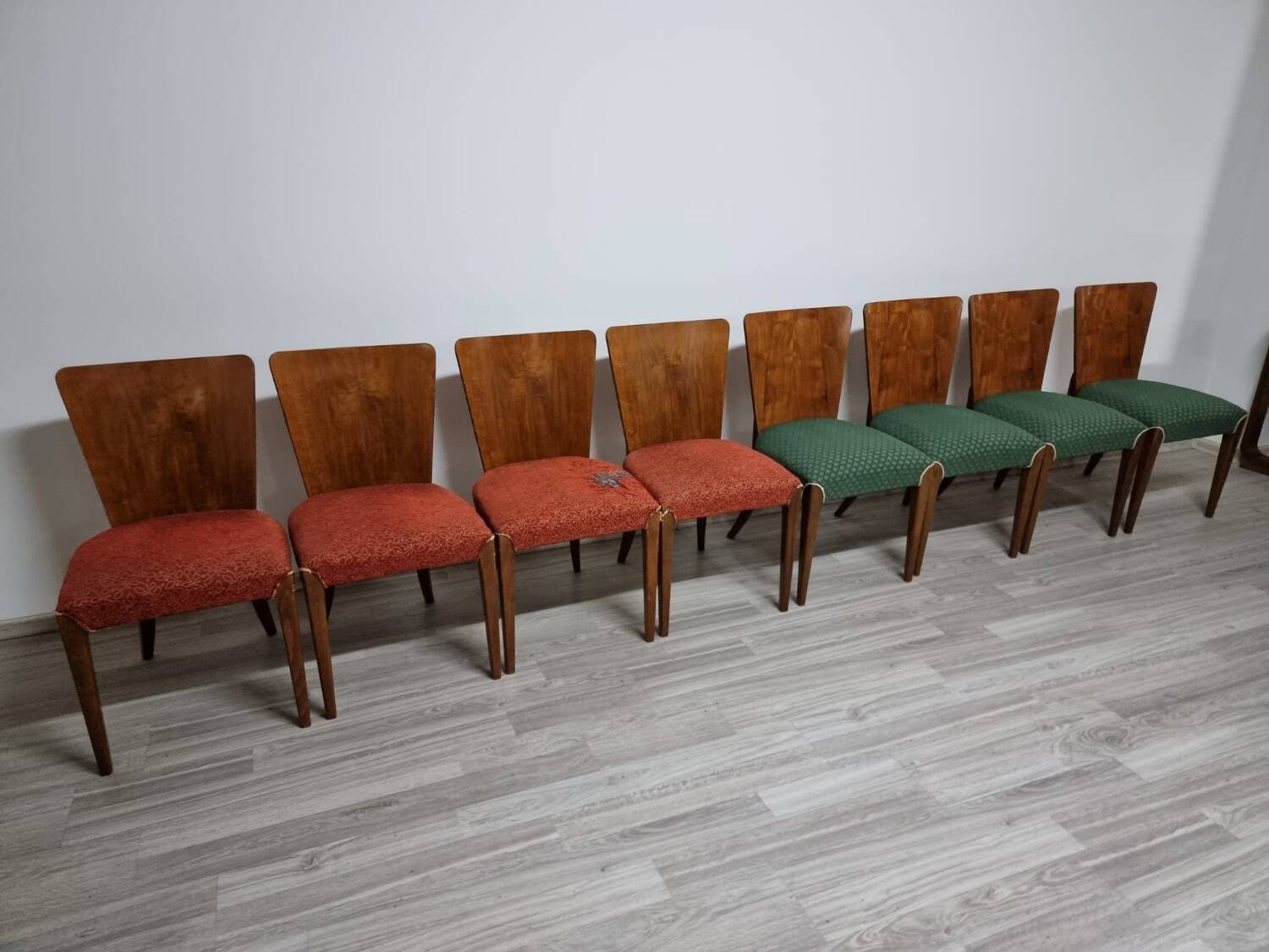 Dining set by Jindrich Halabala