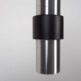 One of Four Perforated Aluminum RAAK Amsterdam Pendants, 1970s