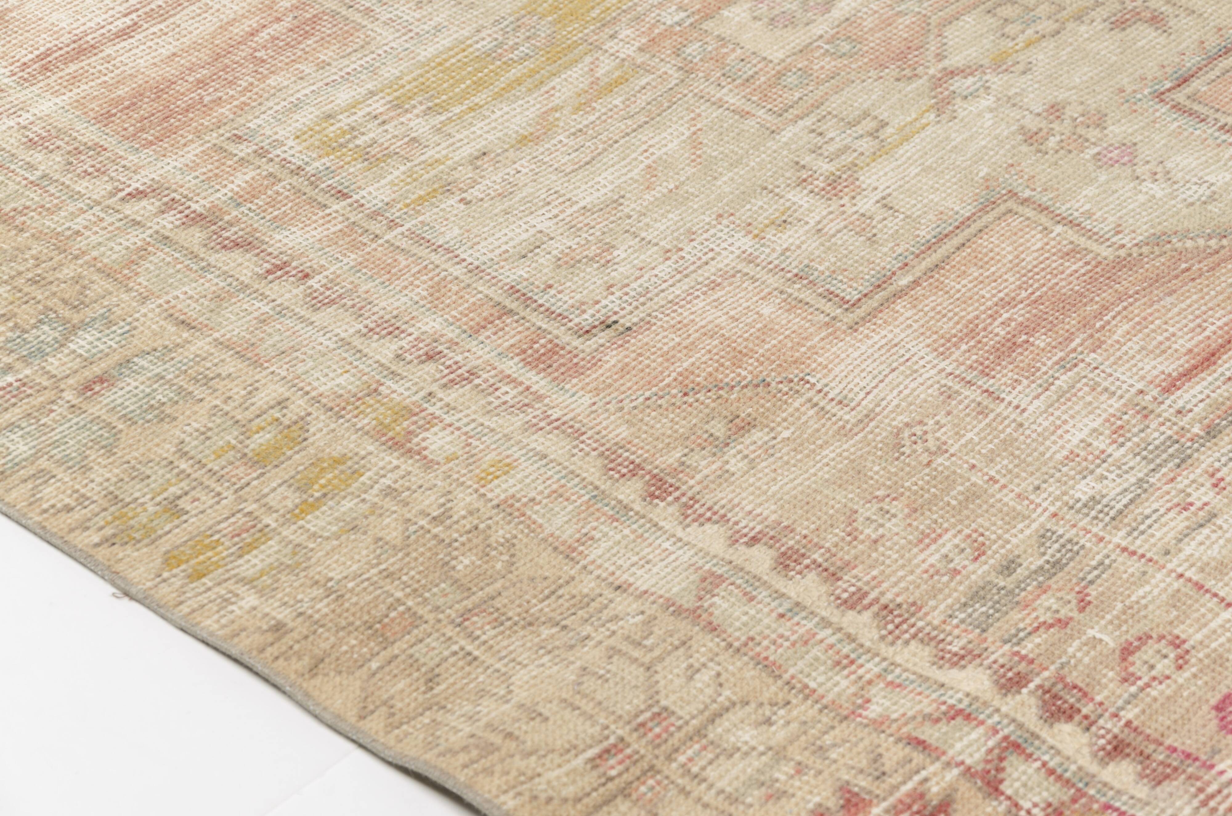 Vintage Anatolian Wool Carpet