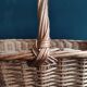 Panier plat vintage français