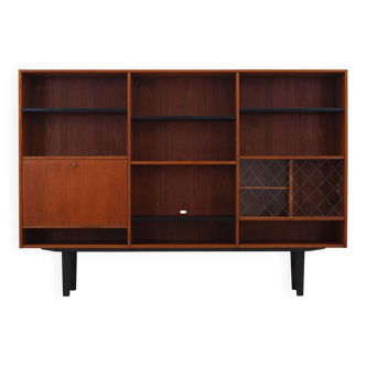 Teak bookcase, Danish design, 1970s, production: Denmark