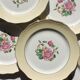 6 vintage flat plates "Prado" L'amandinoise