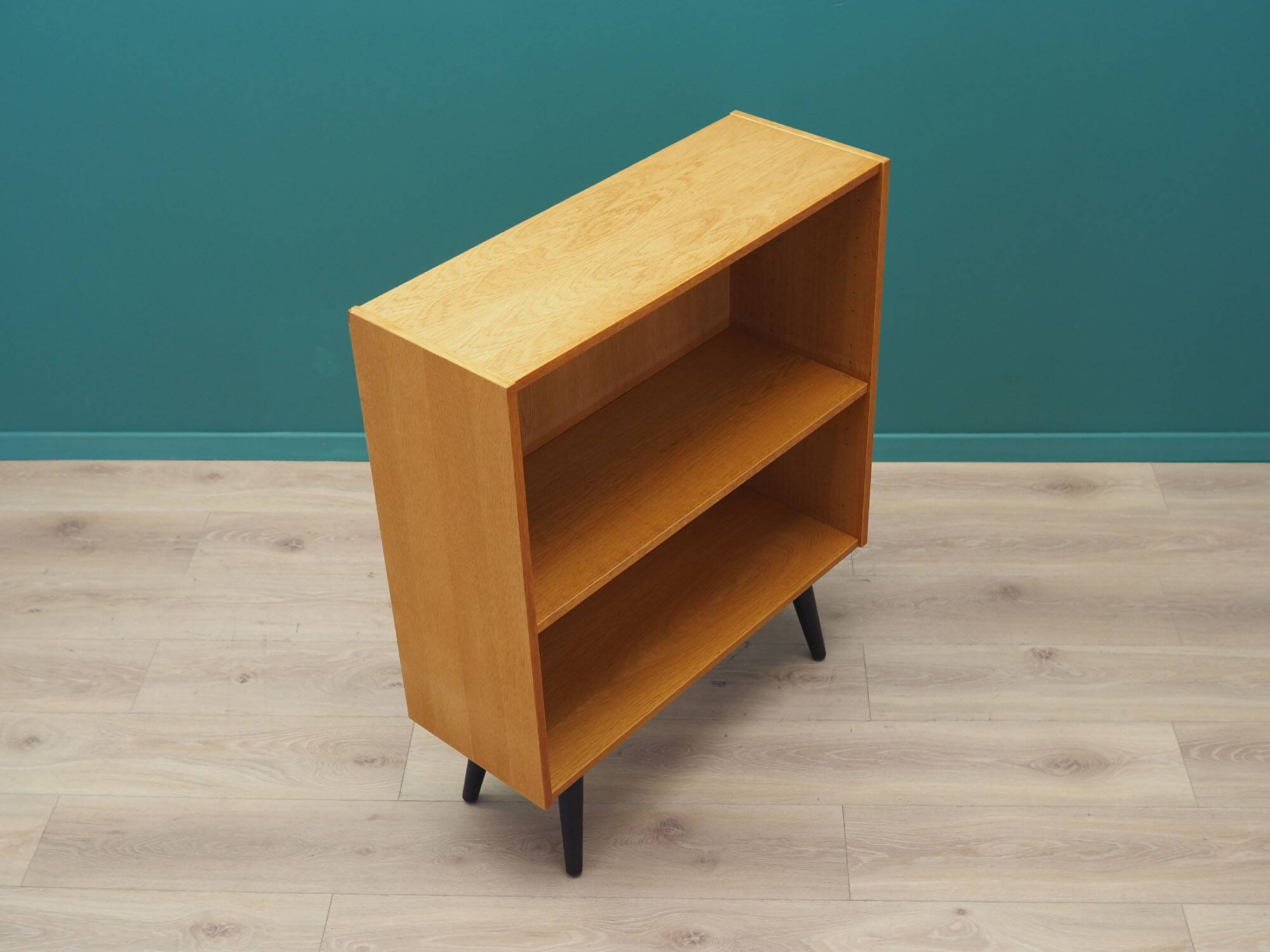 Ash bookcase, Danish design, 1970s, manufactured by Domino Møbel