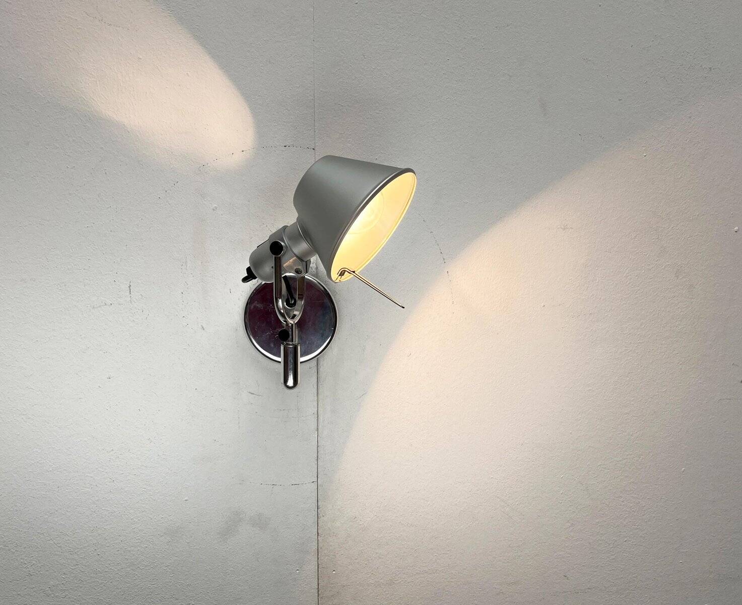 Tolomeo wall lights Faretto Italian by Michele De Lucchi and Giancarlo Fassina for Artemide, set of 2