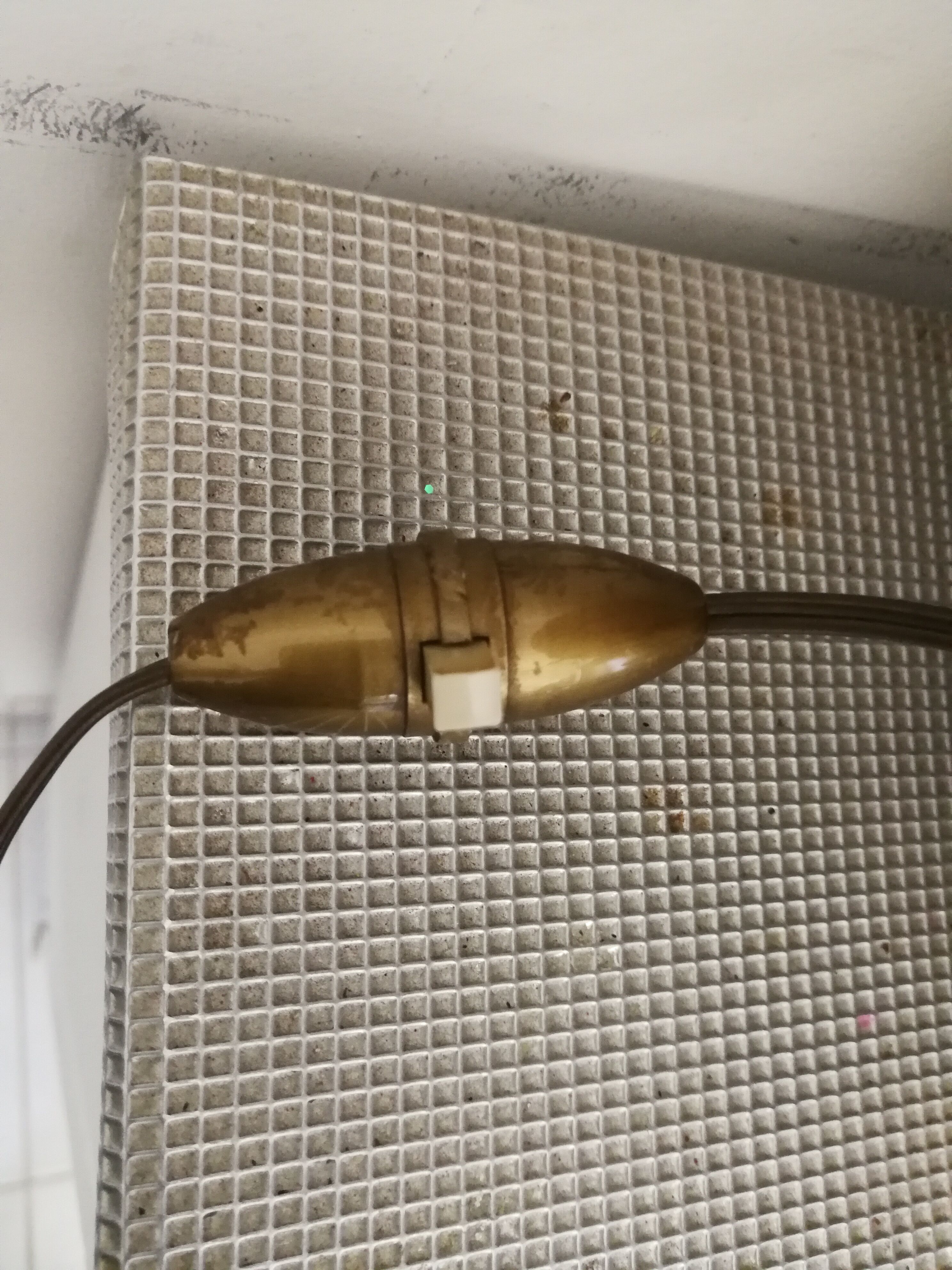 'Old oil lamp' bedside lamp