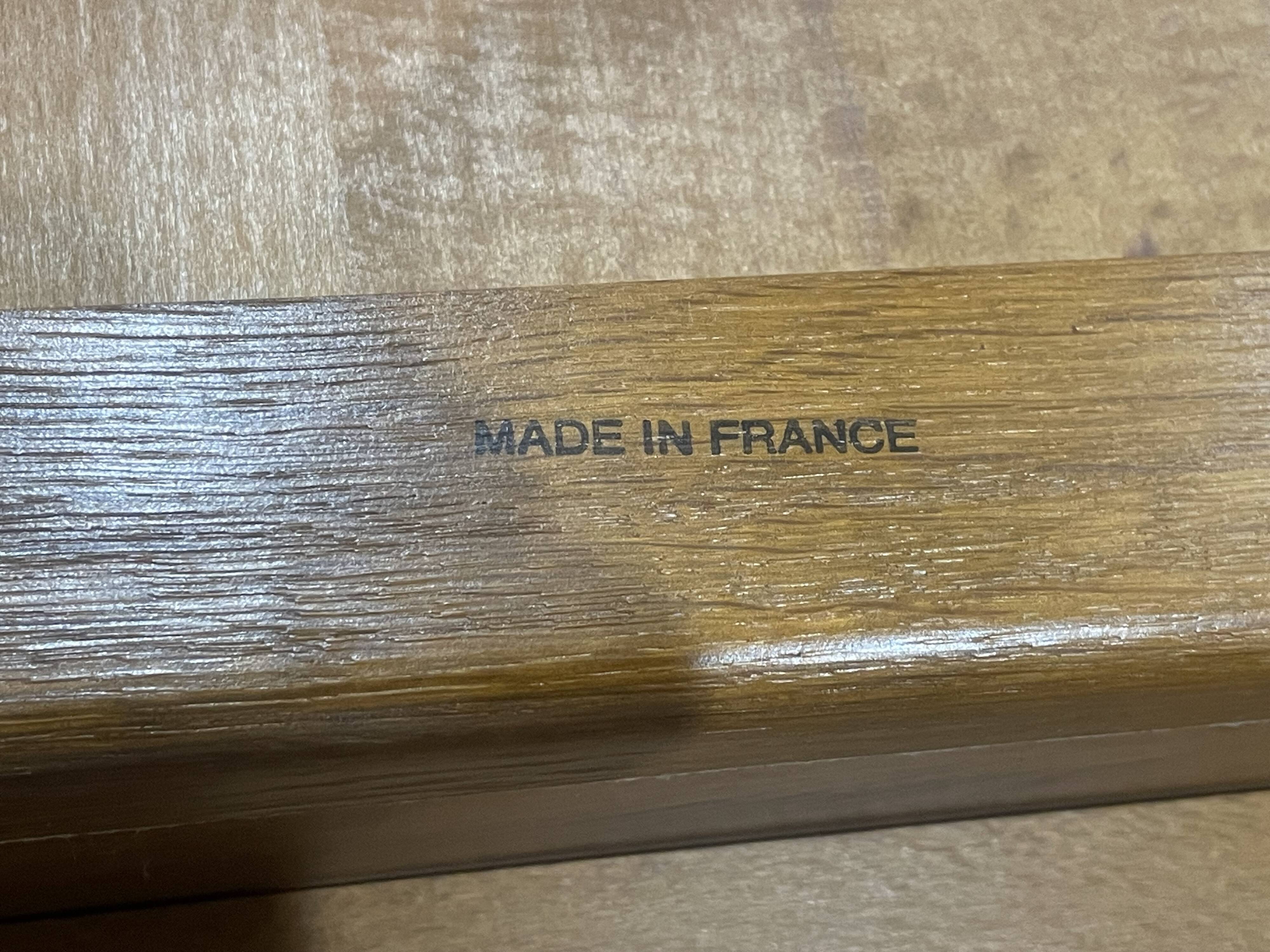 Beautiful natural wood desk from Chez Grange