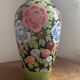 Large Keramis vase – Art Deco period with peony motif