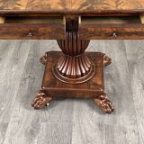 Mahogany drop-leaf table, 19th century