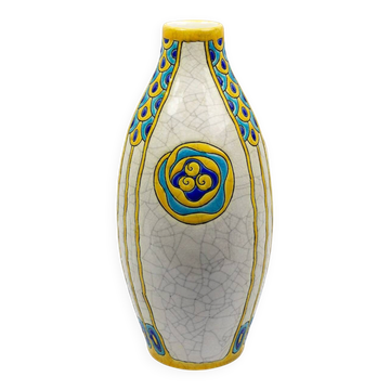 Vase Art Déco de Charles Catteau - Boch Frères Kéramis, décor 751 de 1923