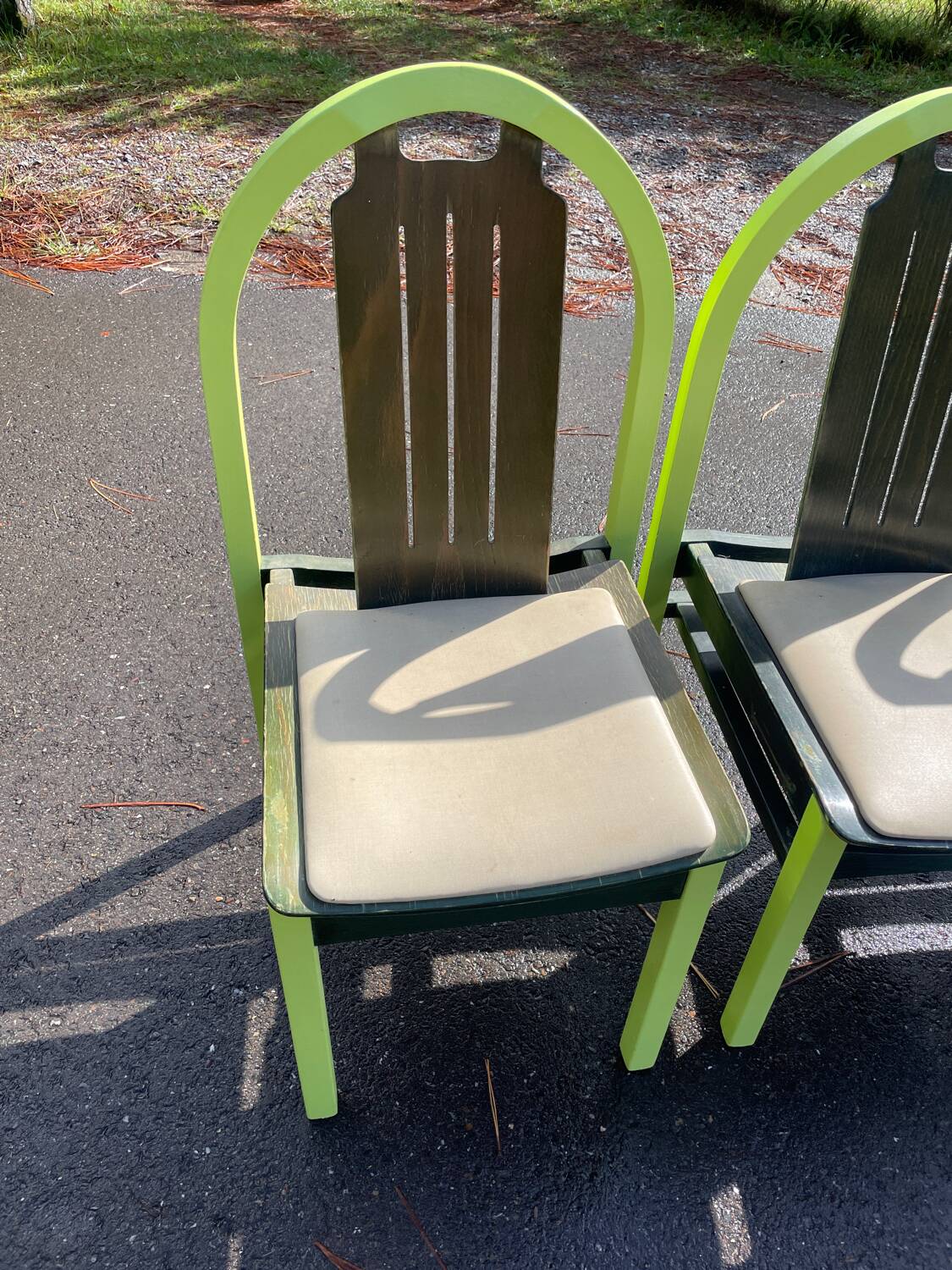 4 Baumann Argos wooden chairs