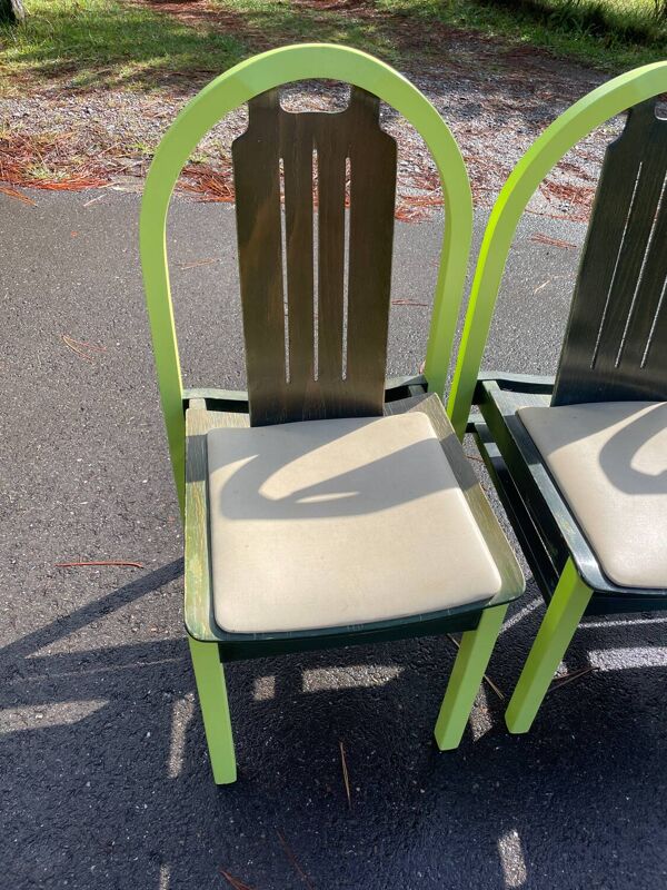 4 chaises en bois Baumann modèle Argos